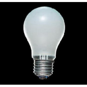 画像: 一般電球 ホワイト形 LW100V38W/55【入数25】アサヒ